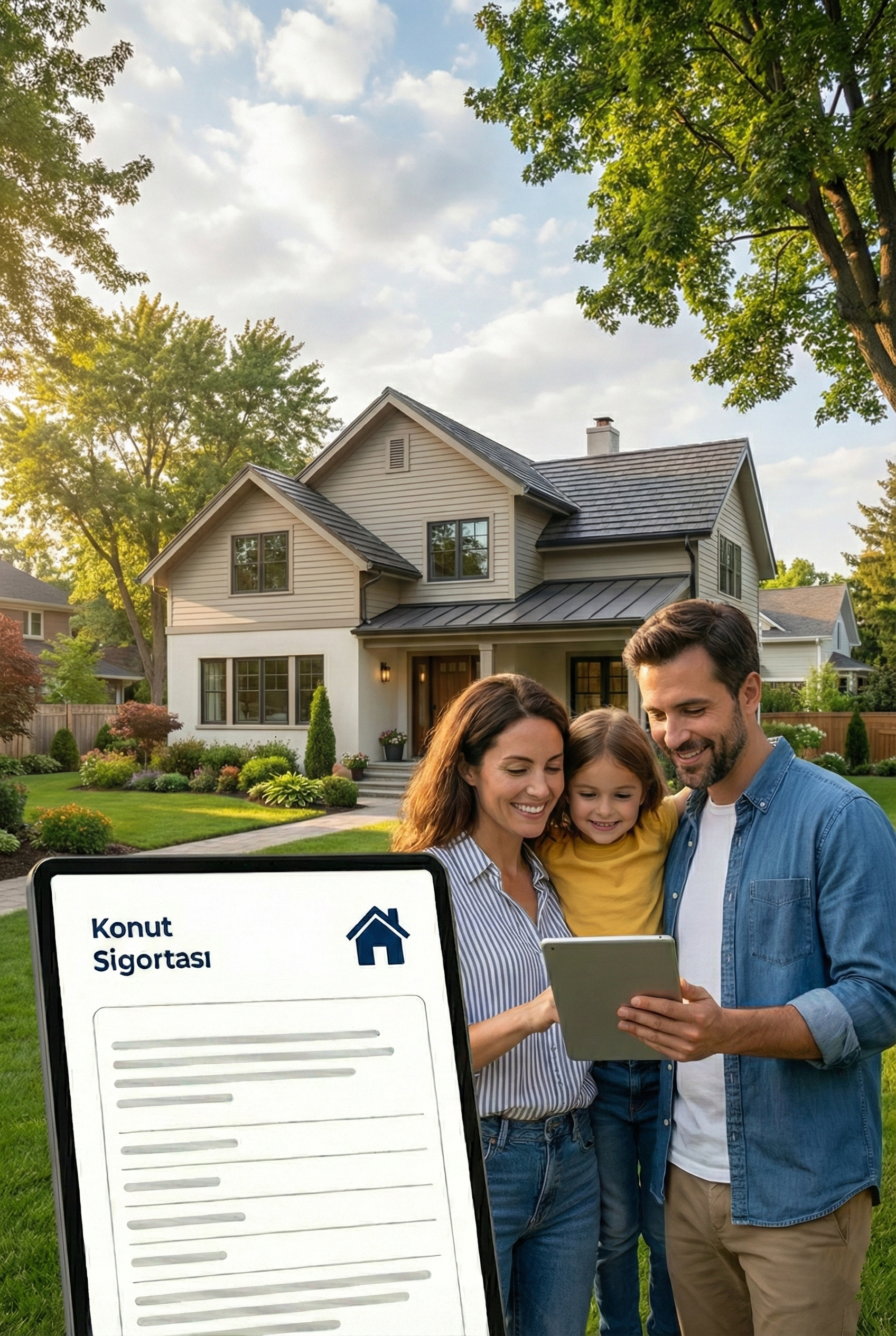 Yangın, hırsızlık ve su baskınına karşı kapsamlı konut ve eşya sigortası